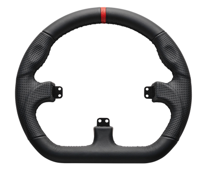 Kierownica do konsol Asetek GT Rim - Closed D, Leather - black